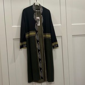 Max Sport open cardigan with pockets- NWT